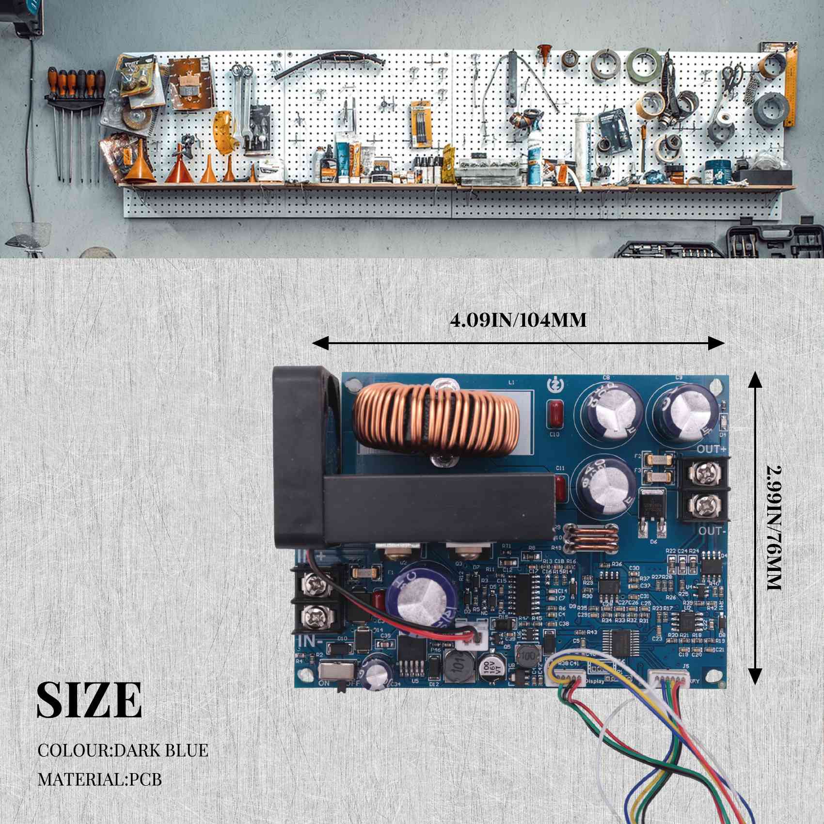 Step Down Dc Power Supply Module 1000W - โมดูลแปลงไฟแบบ DC-DC รุ่น WZ5020L 20A 1000W