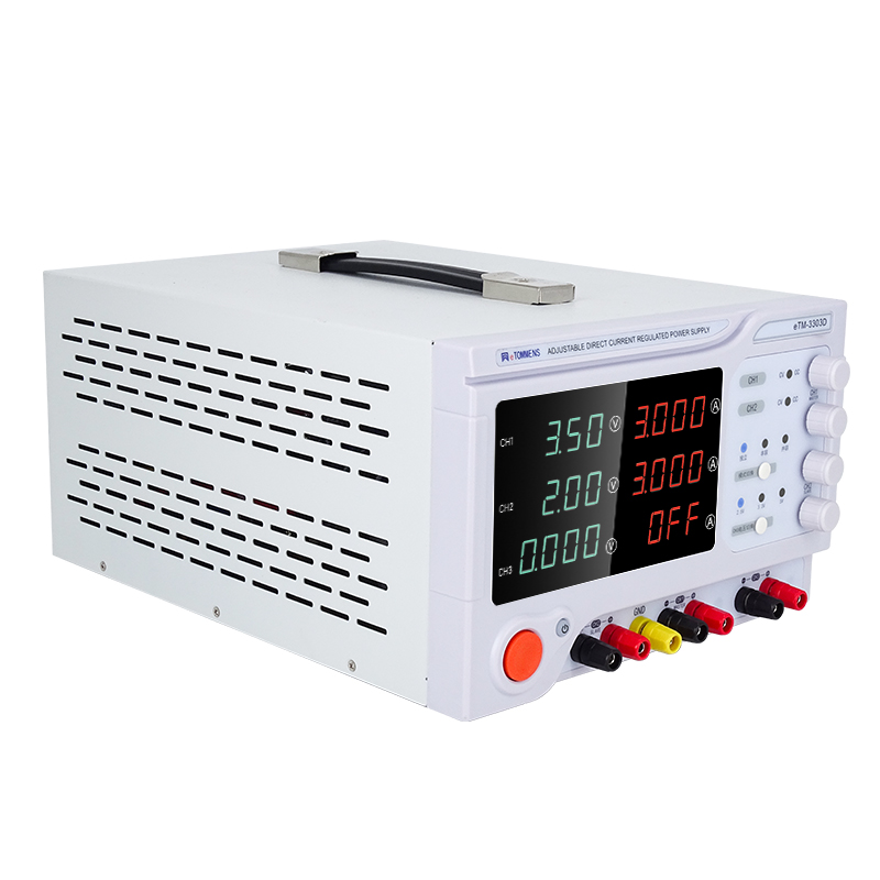 Linear Dc Power Supply Triple Output - แหล่งจ่ายไฟแบบตั้งโต๊ะ 4 หลัก 30V แบบสอง/สามช่องสัญญาณ 50/60Hz