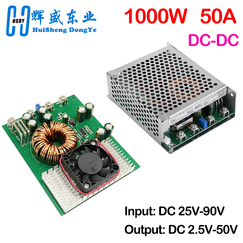 Step Down Dc Power Supply Module 1000W - 1000W 50A ขั้นตอนลงโมดูล DC 25 V-90