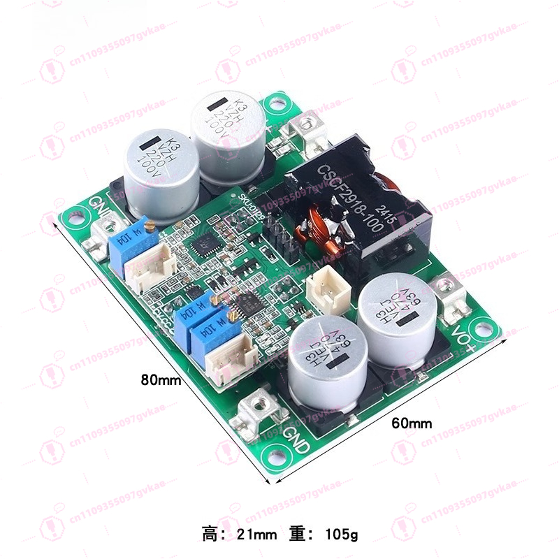 1000W DC-DC โมดูลจ่ายไฟแบบสเต็ - Step Down Dc Power Supply Module 1000W บทวิจารณ์และราคา