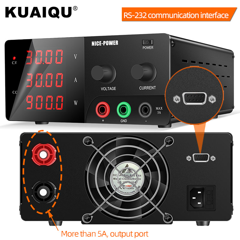 แหล่งจ่ายไฟฟ้ากระแสตรงปรับค่าไ - High Power 60V 20A Bench Power Supply บทวิจารณ์และราคา